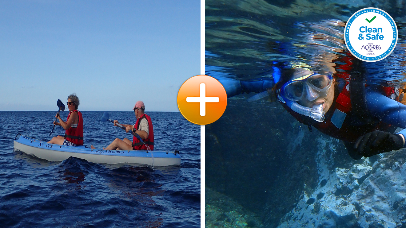 Combo: Kayaking + Snorkeling